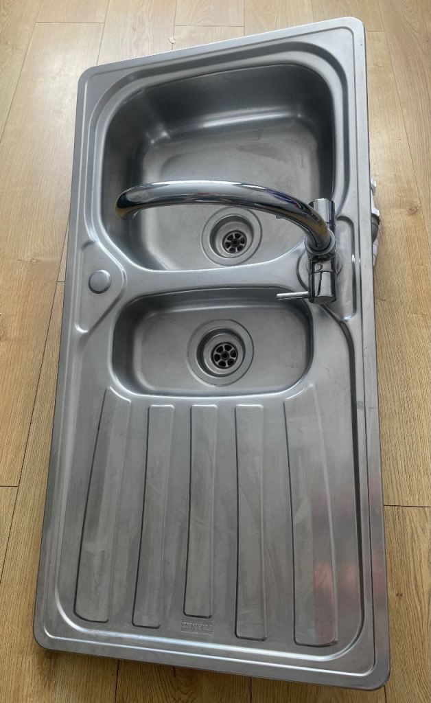 **SOLD NOW** Kitchen Sink Taps & Plumbing 