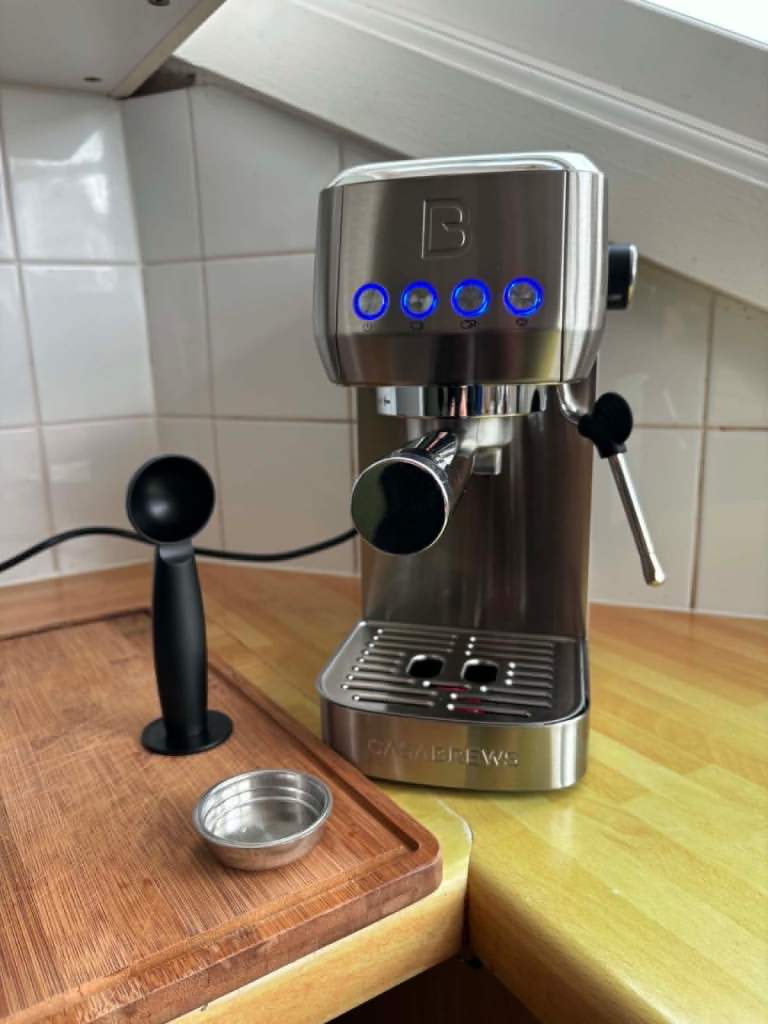 CASABREWS Espresso Machine – Silver, Excellent Condition