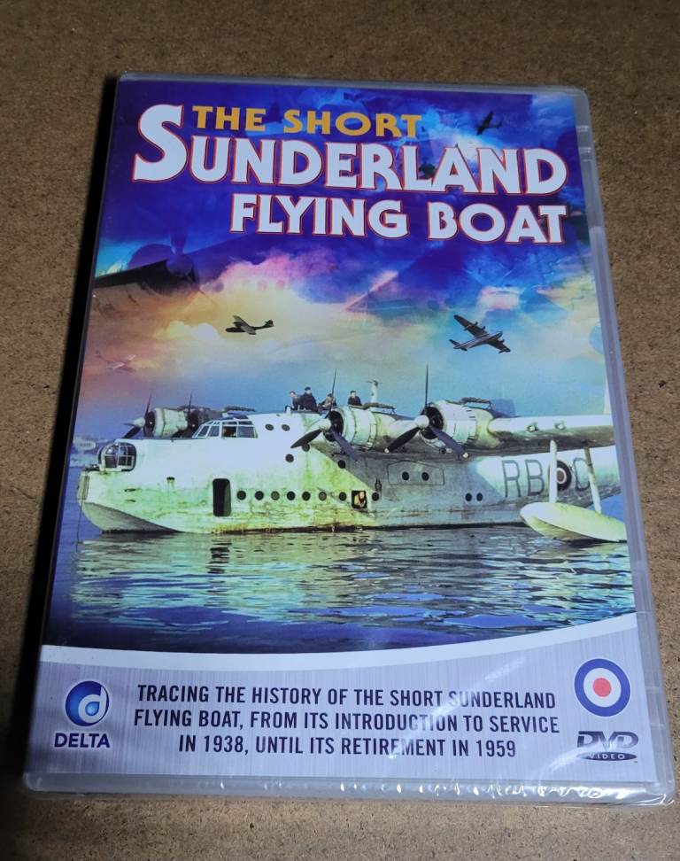 The Short Sunderland Flying Boat DVD  New Sealed c10