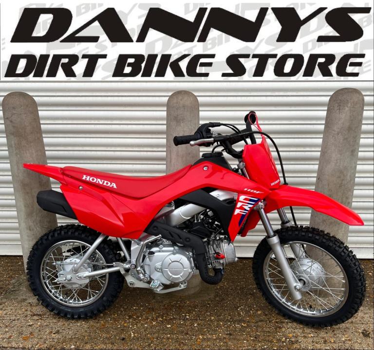 DANNYS DIRT BIKES HONDA CRF 110 2025 CRF110 E-START IDEAL STARTER BIKE KLX 110 