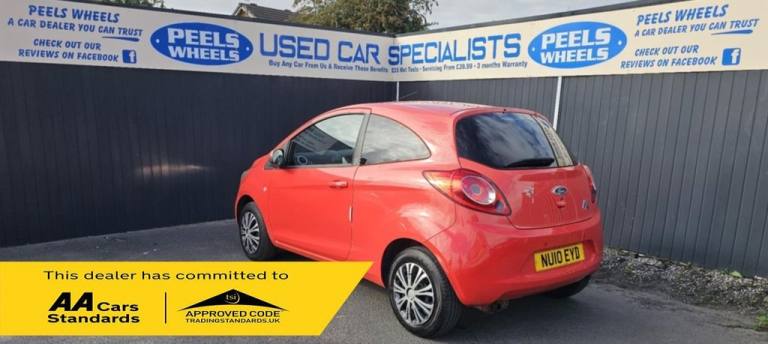 2010 10 FORD KA 1.2 STYLE HATCHBACK 3DR PETROL MANUAL EURO 4 (69 PS)