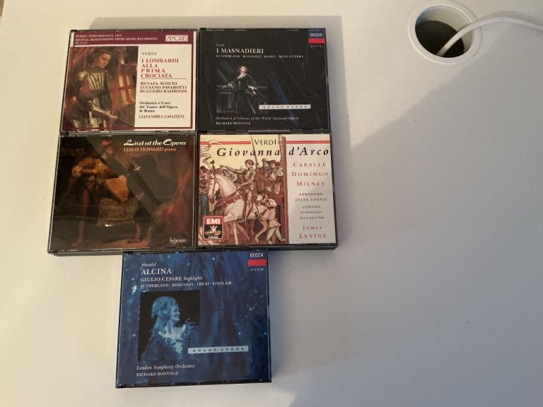 Classical Opera CDs - Verdi, Handel, Liszt 