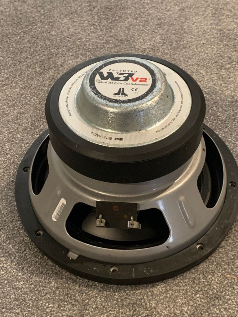 JL Audio 10W3v2-d2 subwoofer