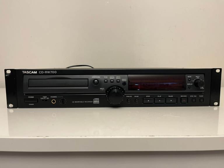 Vintage Tascam CD-RW700 Professional CD Writer/Recorder - Working