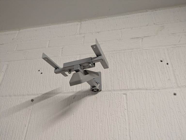 Sturdy Grey TV Wall Mount - Good Condition