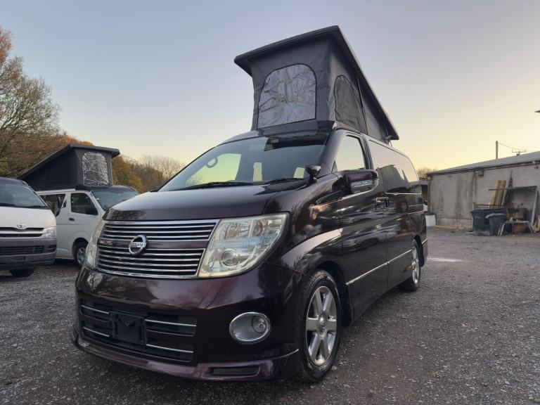 2010 Nissan Elgrand POP TOP 4 Berth New Full Camper Conversion