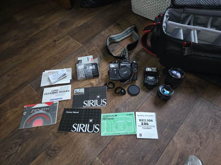 Vintage Camera and Lenses
