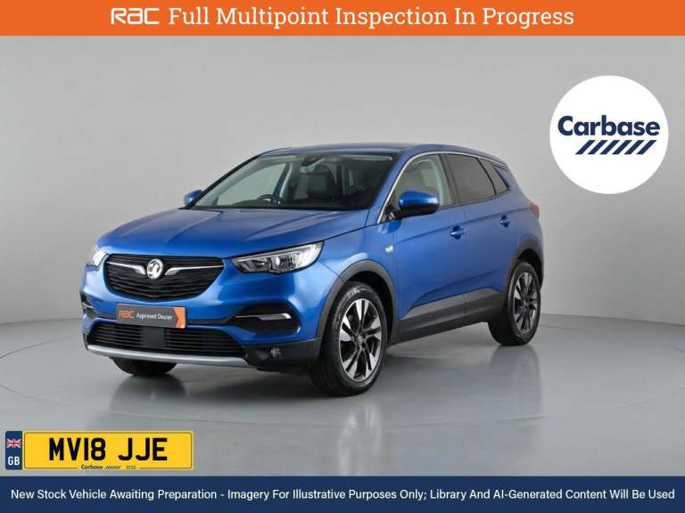 2018 Vauxhall Grandland X 1.2 Turbo Sport Nav 5dr HATCHBACK PETROL Manual