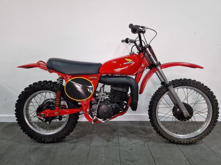 1975 Honda CR250M, Fully Restored, Classic MX Bike, Light & Powerful Bike