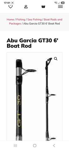 abu garcia gt boat rod 30lb class GT; Fishing  Durable Fiberglass Construction, EVA Handle with Fighting Grip, TS Quality Guides  Ideal for Sea Fishing Anglers Fishing Predator, Black, 602 6ft Rods Japanese lure for squid fishing Abu Garcia GT30 6' Boat