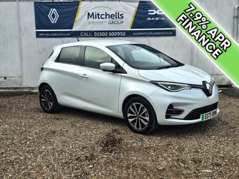 2021 Renault Zoe 100kW GT Line R135 50kWh Rapid Charge 5dr Auto HATCHBACK ELECTRIC Automatic