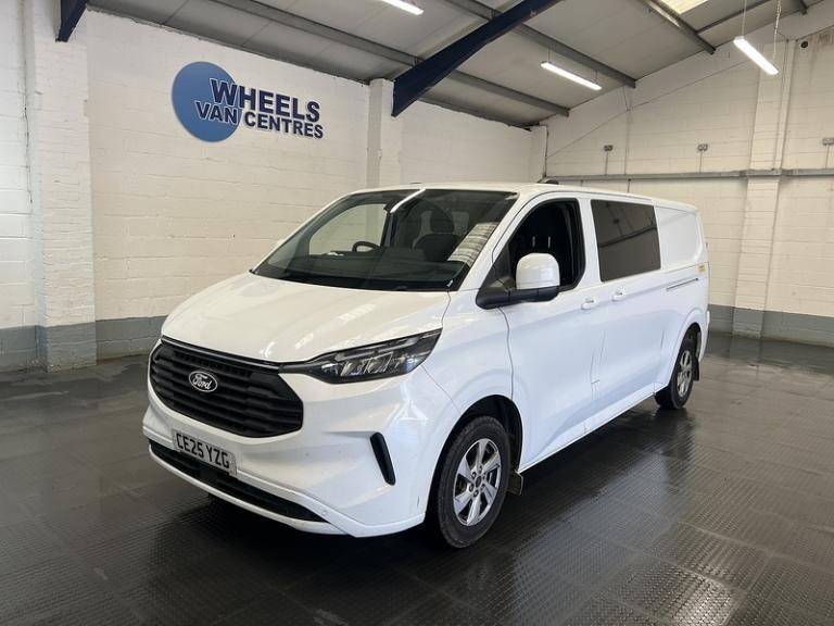 2025 Ford Transit Custom 2.0 EcoBlue 136ps H1 Double Cab Van Limited PANEL VAN DIESEL Manual