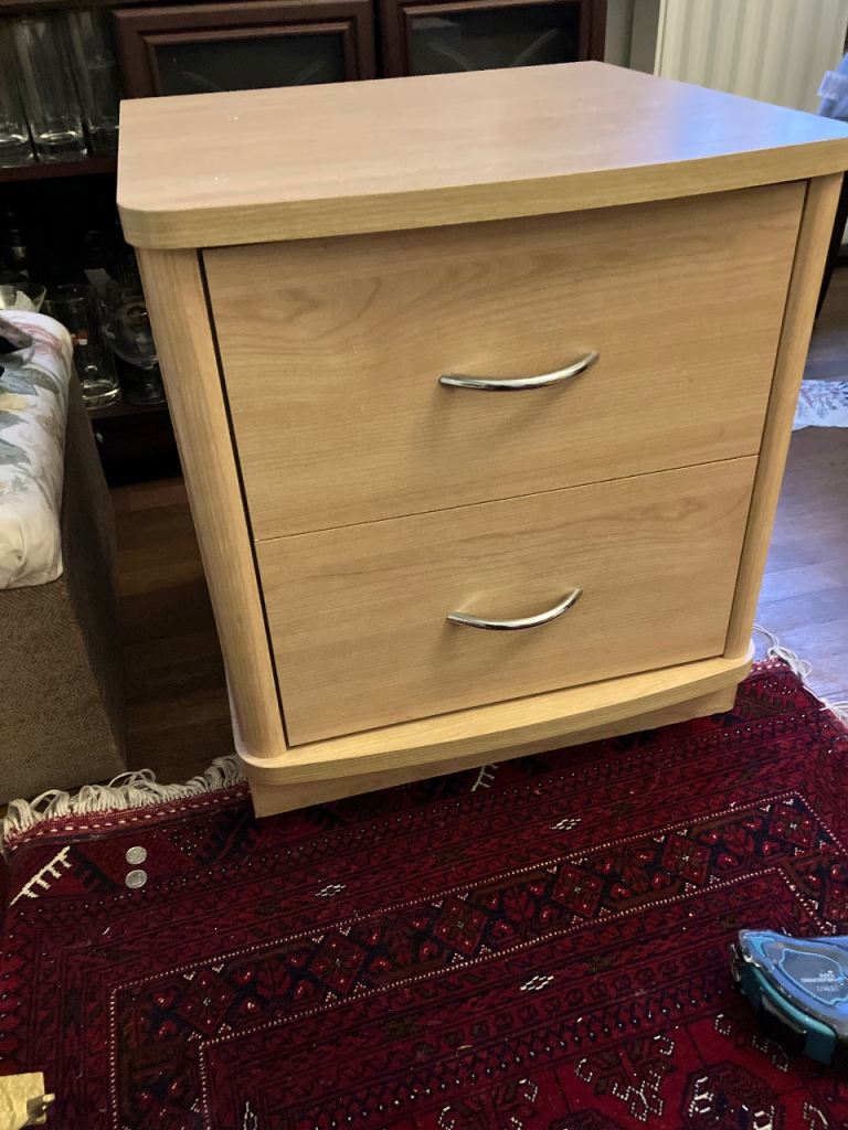 Good solid bedside table 