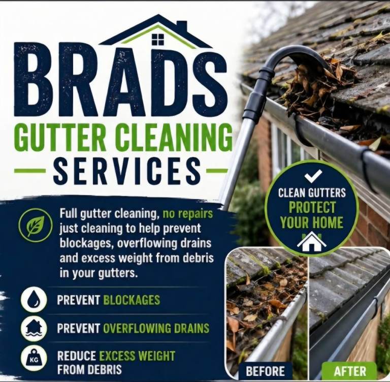 Brads Gutter Cleaning Services 