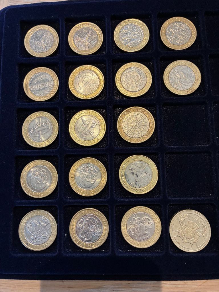 £2 and 50p Commemorative coins £3 each 
