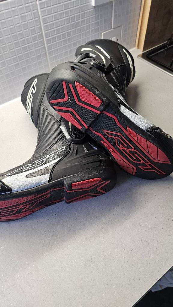 RST Motorcycle Boots. RICHA Waterproofs.