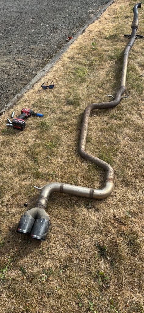 Mk5 golf exhaust 