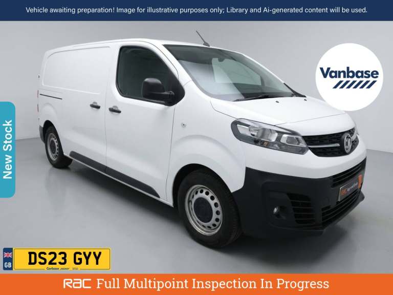 2023 Vauxhall Vivaro Electric 3100 75kWh Dynamic Panel Van 6dr Electric Auto L1 H1 (7.4kW Charger...