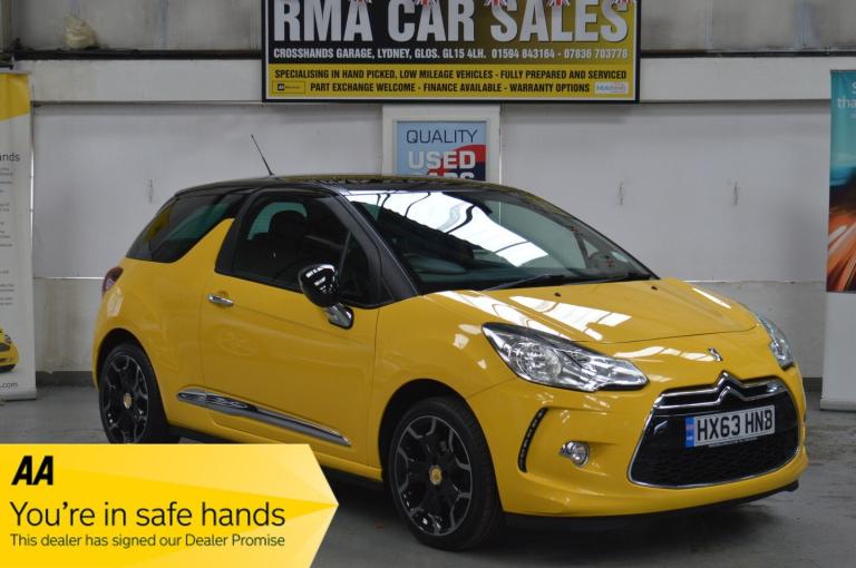 2013 Citroen DS3 1.6 VTi 16V DStyle Plus Petrol Manual + SERVICE HISTORY HATCHBACK Petrol Manual