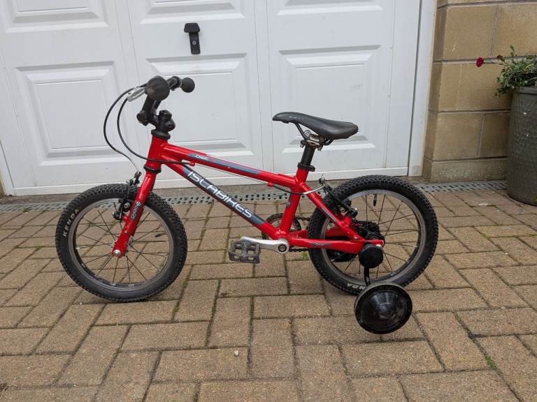 Islabikes Cnoc 14 Kids Bike | Green | Removable Stabilisers