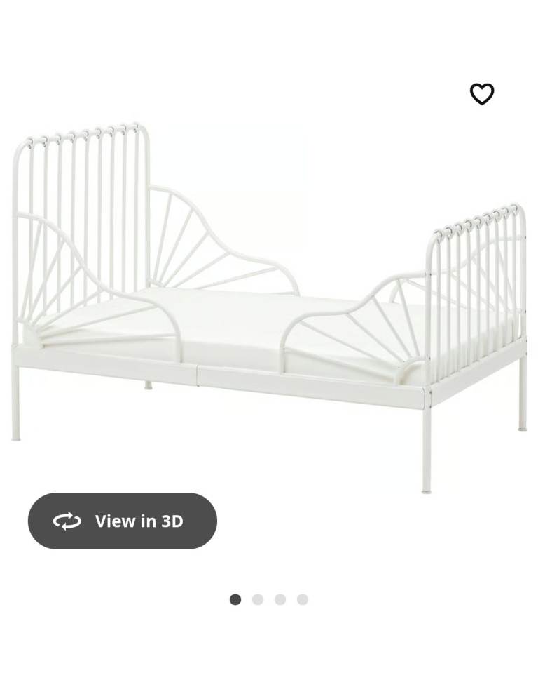 Kids extendable bed-IKEA