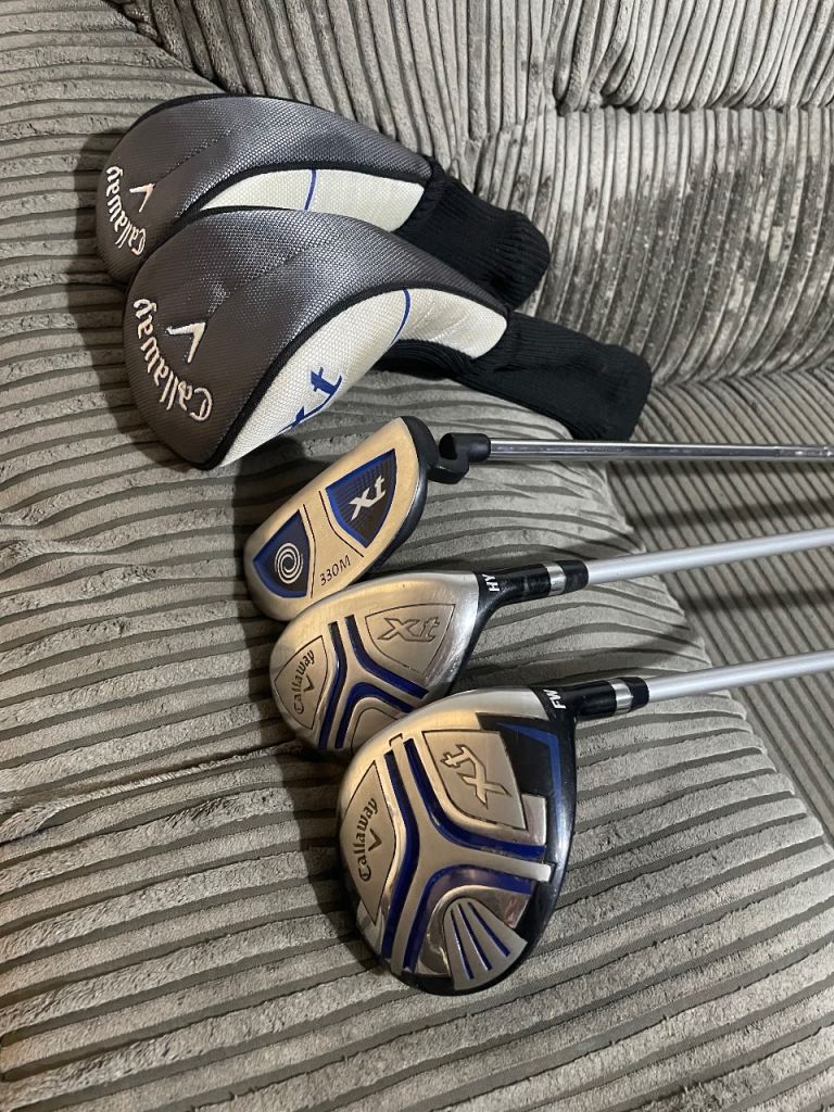 Callaway XT Junior Woods & Odyssey Putter (11-13 Years)