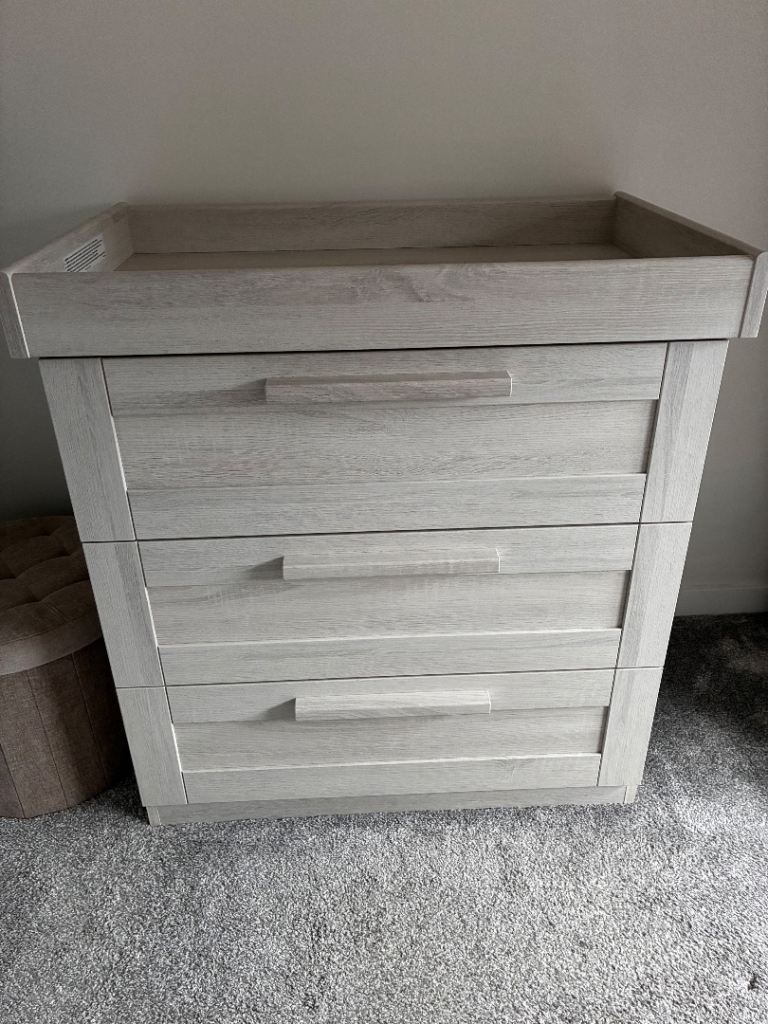Mamas & papas atlas 3 piece nursery furniture set