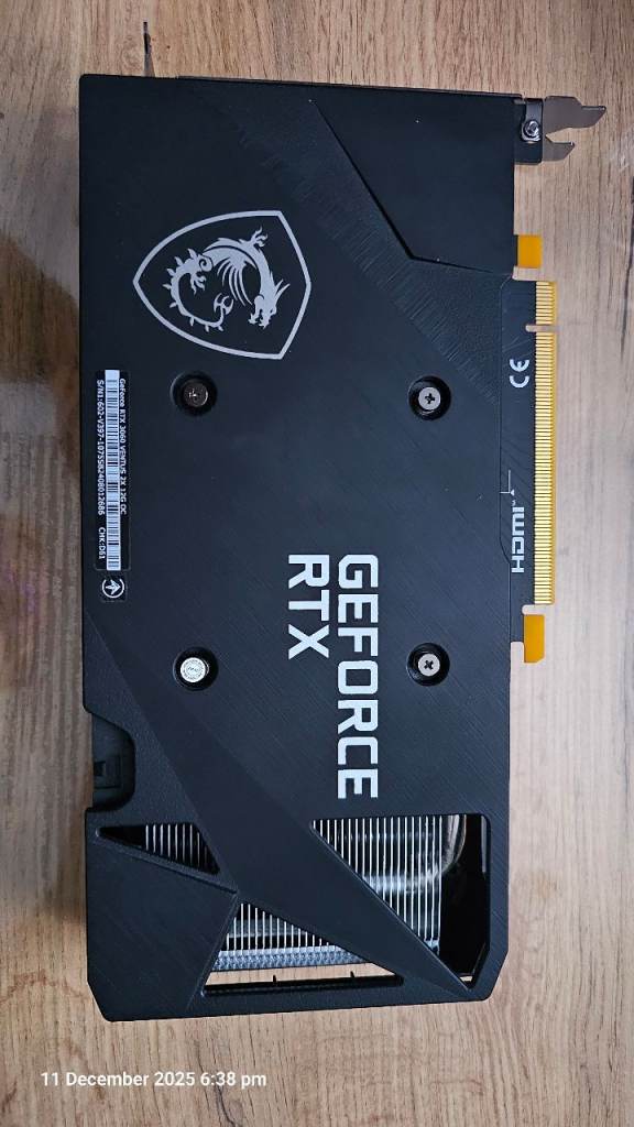 GeForce RTX 3060 Ventus 2x 12GB OC