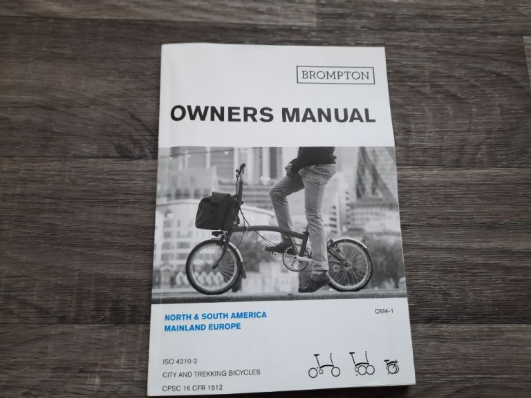 Brompton manual book