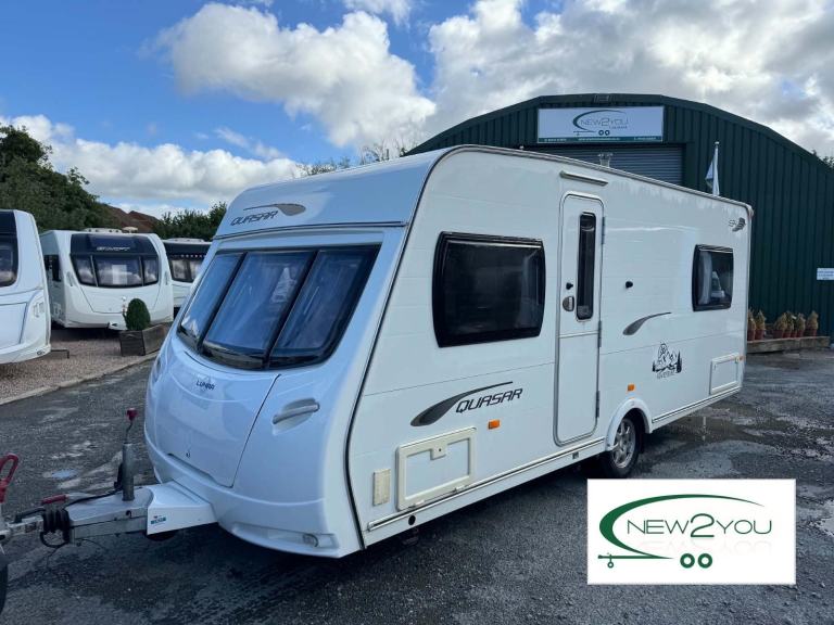 2011 Lunar Quasar 534 - 4 Berth FIXED BED Caravan - STOCK H169 - OPEN 7 DAYS 