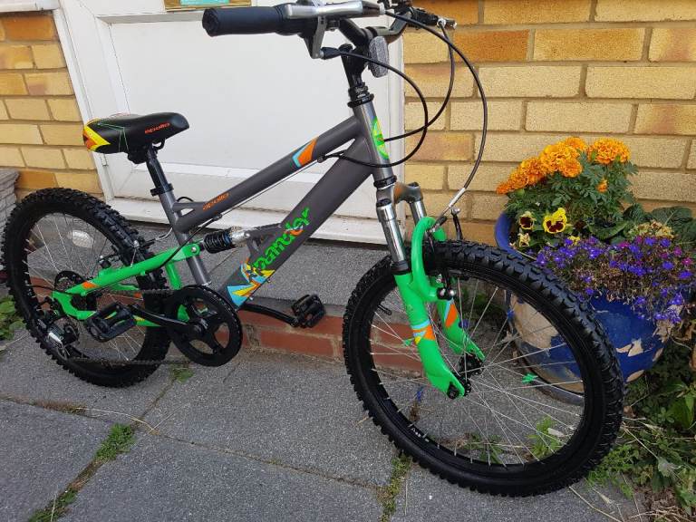 BOYS 20" WHEEL SUSPENSION BIKE IN GOOD WORKING CONDITION AGE 7+
