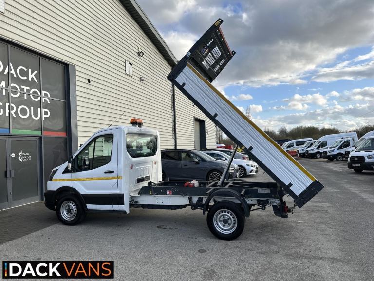 72 Reg, Ford Transit L2 SRD RWD One Stop Shop Alloy Tipper, Tow Bar