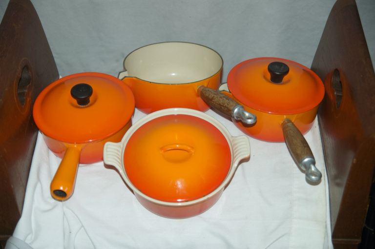 Le Creuset Volcano Pans x 4