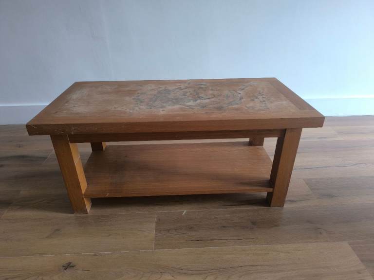 Solid Wood Coffee Table - FREE 