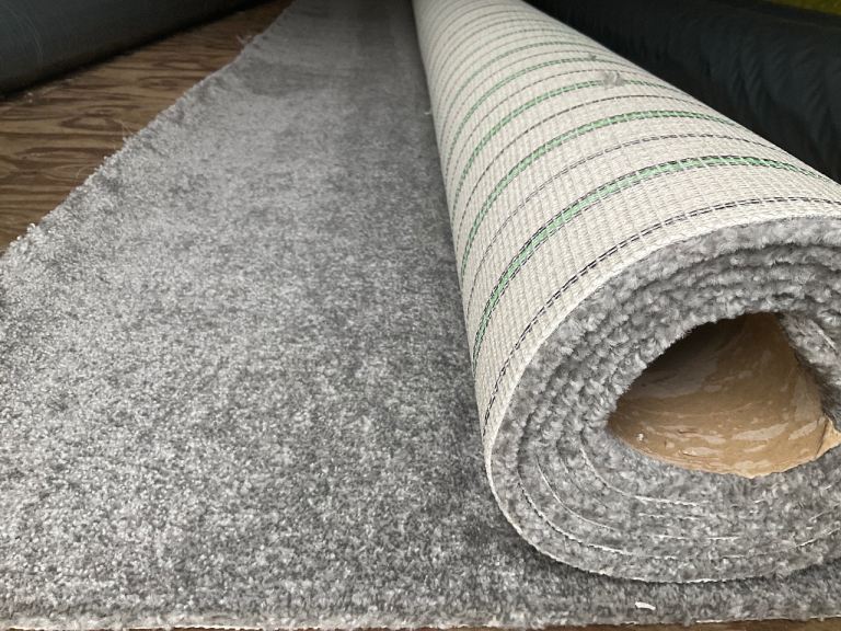 New Grey Carpet 3.50 x 4m .