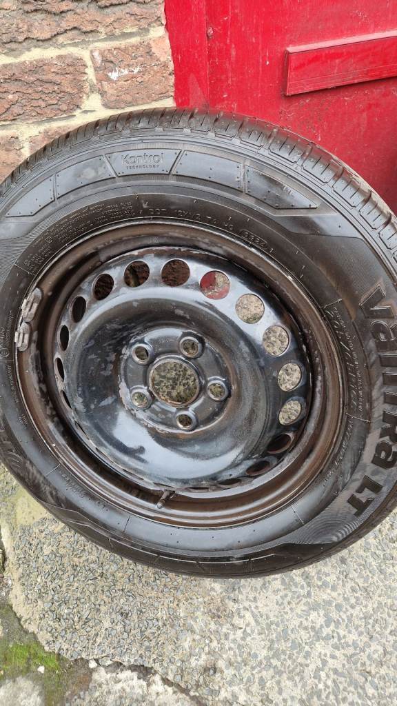 VW TRANSPORTER T5 T6 WHEEL AND TYRE 