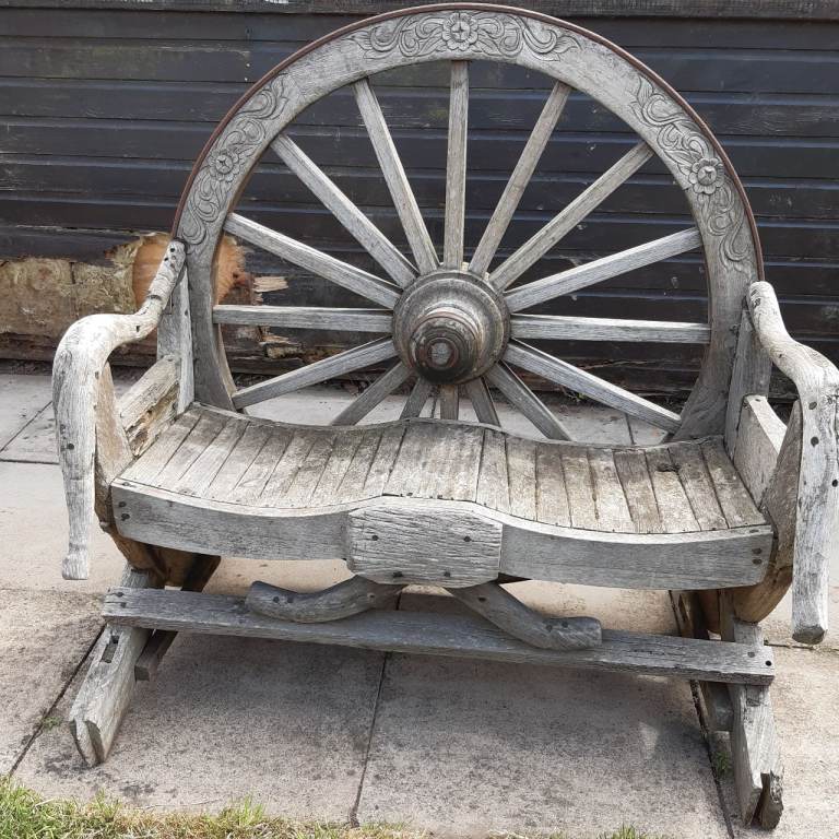 Vintage garden seat