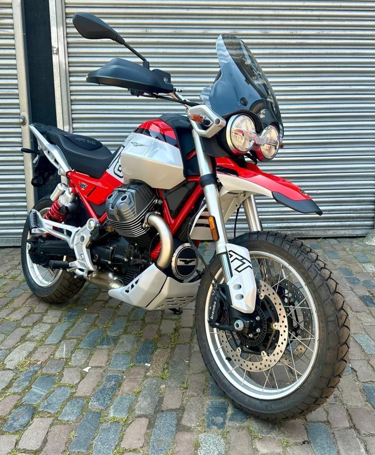 Moto Guzzi V85 TT E5+ Rosso Fuji Brand New In Stock 