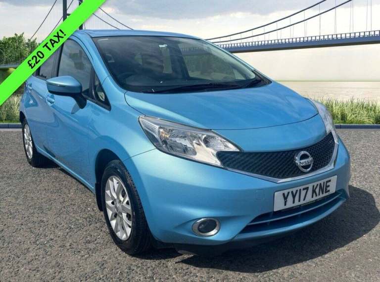 2017 Nissan Note 1.2 Acenta Hatchback 5dr Petrol Manual Euro 6 (s/s) (80 ps) Hatchback Petrol Manual