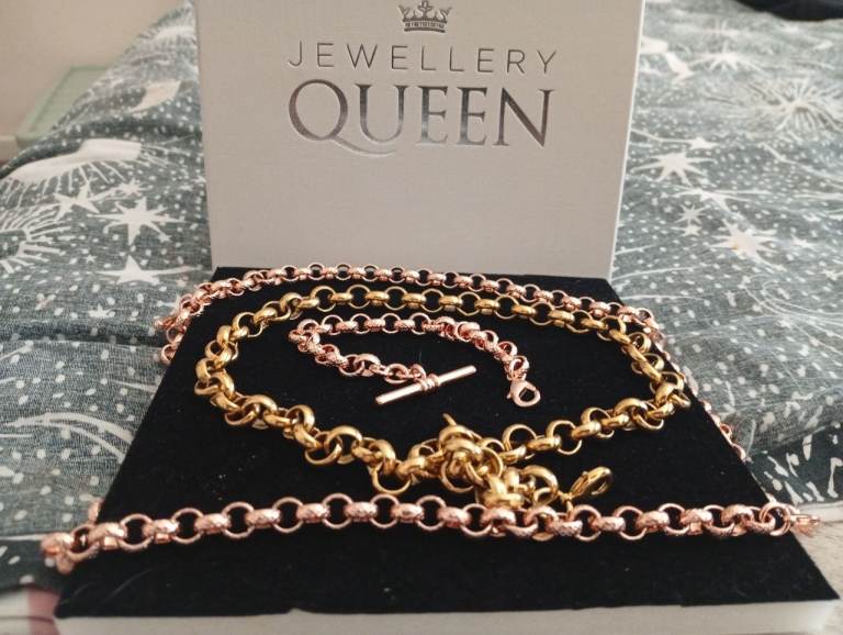 2 heavy JQUEEN NECKLACE 