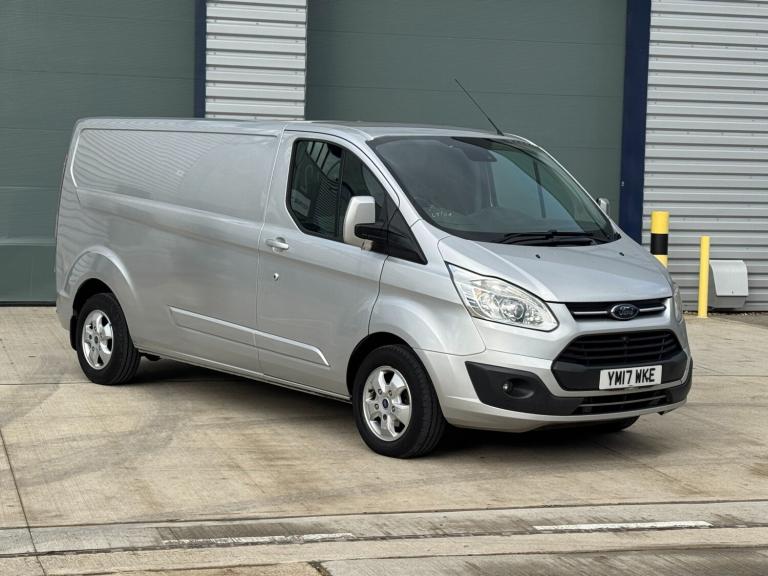 FORD TRANSIT CUSTOM LIMITED 2.0 TDCI 2017 (17) L2 H1 LWB PANEL VAN + NO VAT 