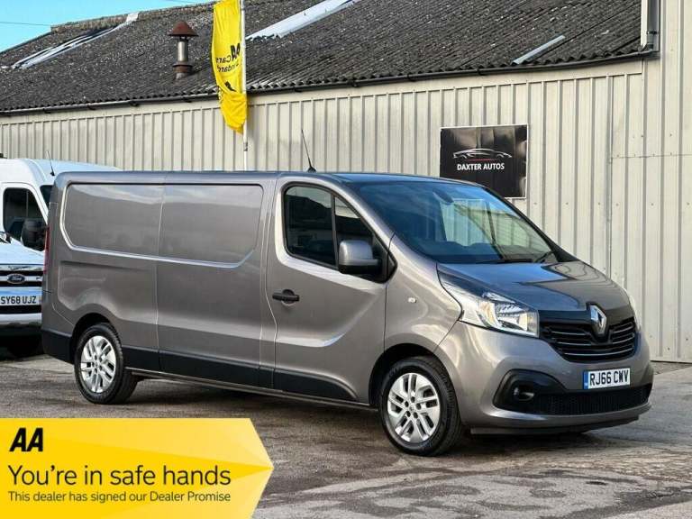 2016 Renault Trafic 1.6 dCi ENERGY 29 Sport Nav LWB Standard Roof Euro 6 (s/s) 5dr PANEL VAN Dies...