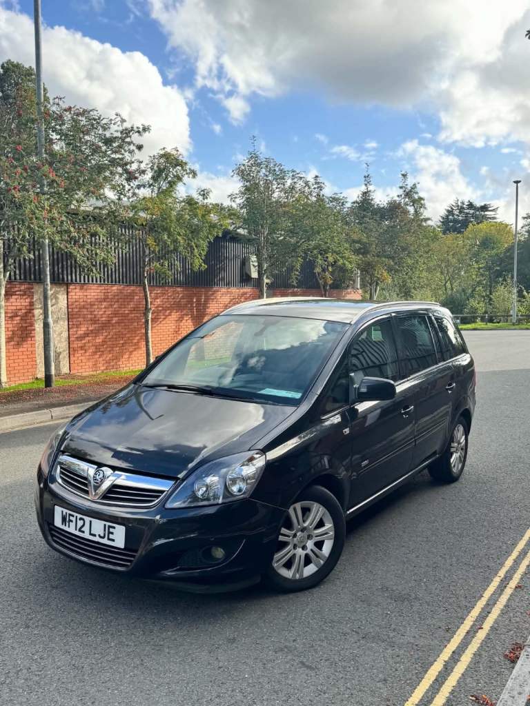 Vauxhall, ZAFIRA, MPV, 2012, Manual, 1686 (cc), 5 doors