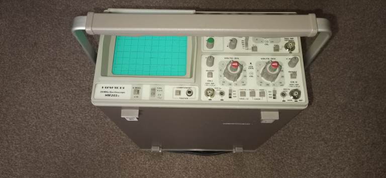 HAMEG HM203-6 20 MHz Dual Trace Oscilloscope