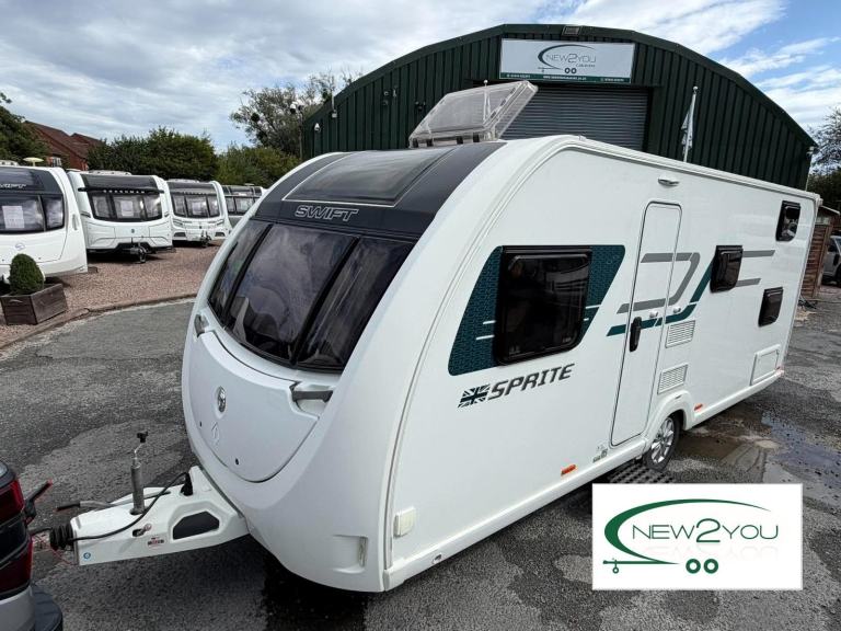  2019 Sprite Major 6 6 Berth FIXED BUNKS Caravan - STOCK H154