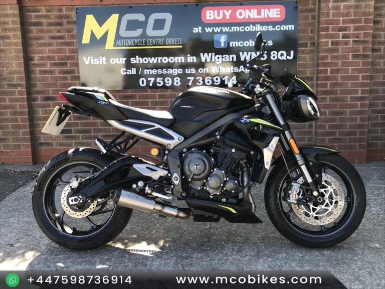 Triumph Street Triple 765 RS 2020 reg and 6460 miles only