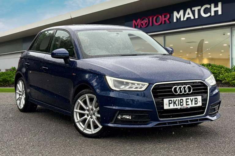 2018 Audi A1 1.4 TFSI S line Sportback Euro 6 (s/s) 5dr (Nav) Hatchback PETROL Manual