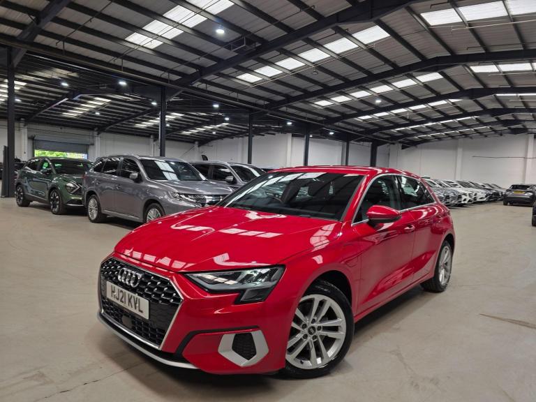 2021 Audi A3 1.4 TFSIe 40 Sport Sportback S Tronic Euro 6 (s/s) 5dr 13kWh HATCHBACK Petrol/Electr...