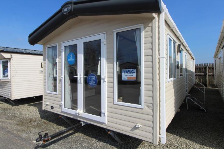 ABI Alderley 39x12 3 bed 2014 preowned static caravan for sale offsite