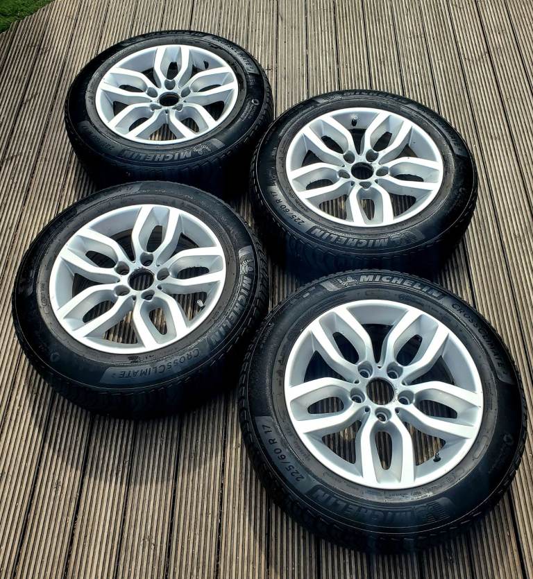 BMW main dealer alloys, Michelin tyres, also fit VW T5, T6 vans
